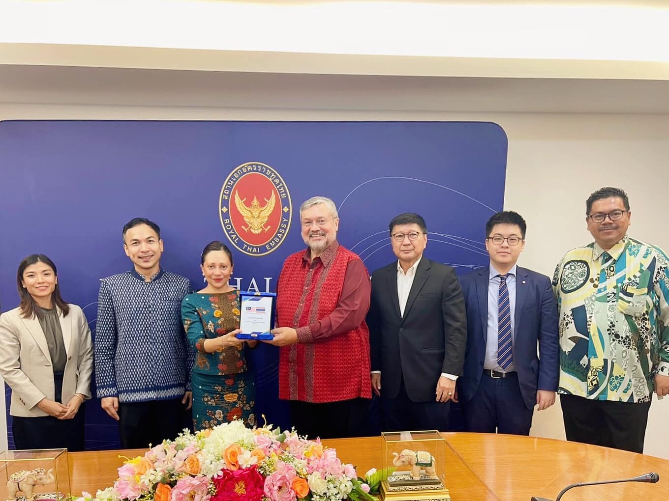 Ambassador welcomed the Delegation from Malaysia - Thailand Business ...