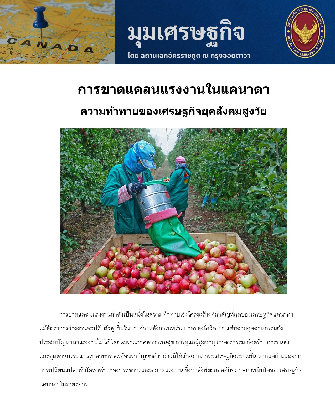 มุมเศรษฐกิจ_7_การขาดแคลนแรงงานในแคนาดา_page-0001