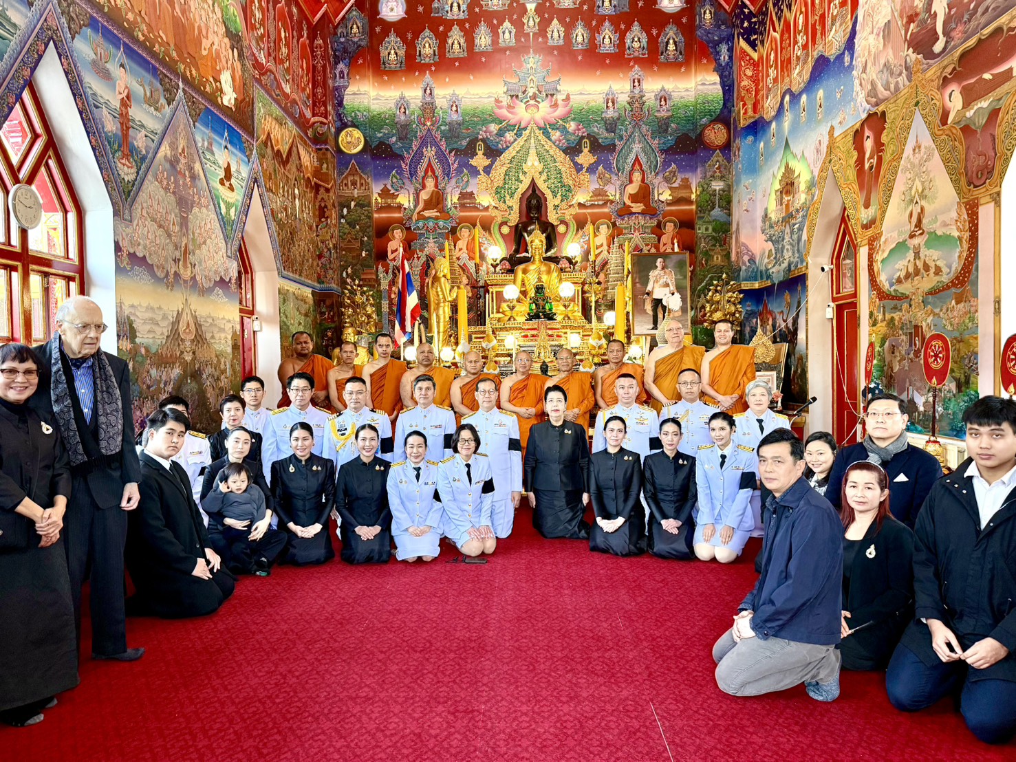 Buddhist Chanting Ceremony Commemorating the 100th Anniversary of the ...