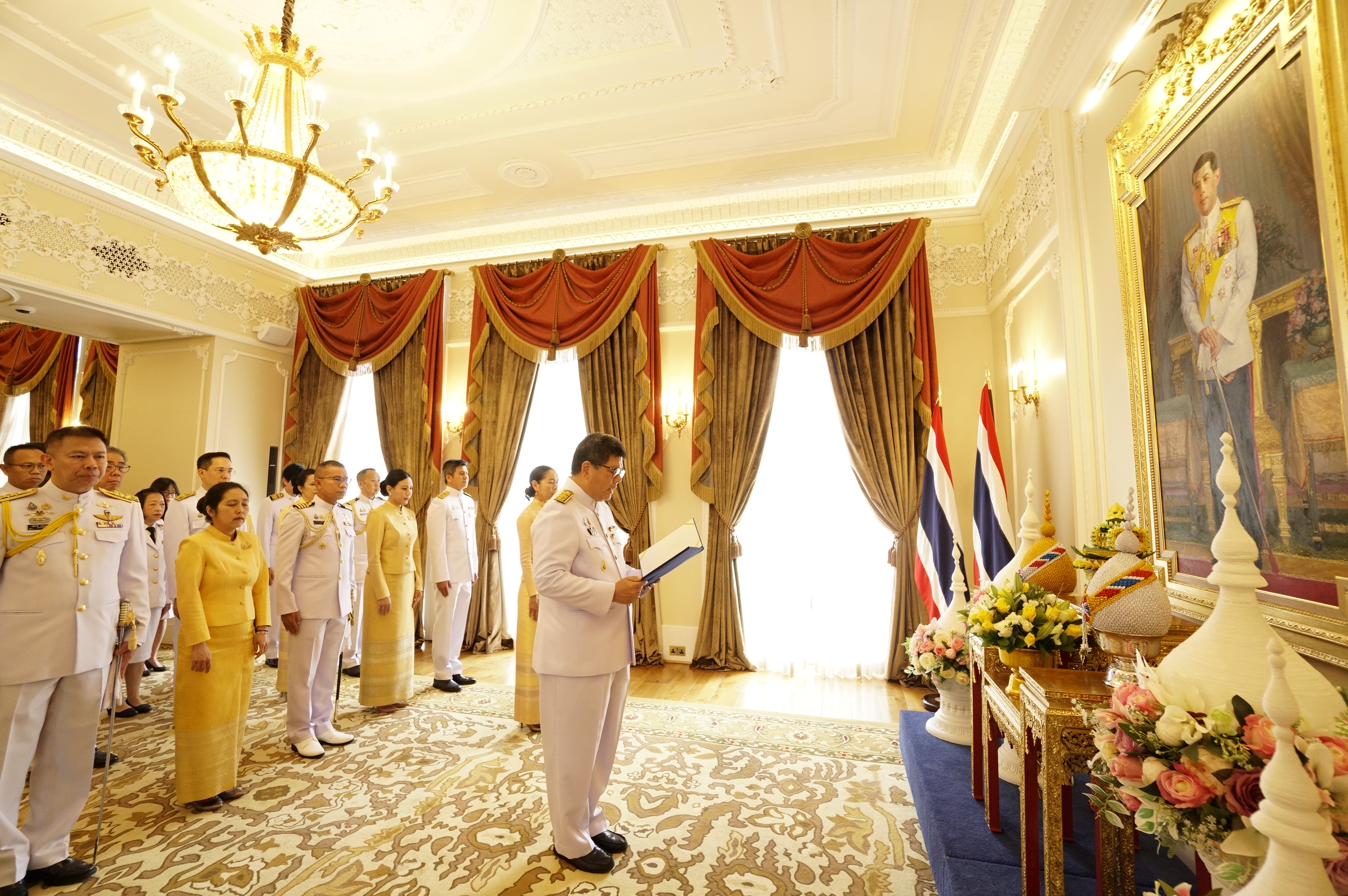 HE Mr Thani Thongphakdi, Ambassador of Thailand to the UK, presided ...