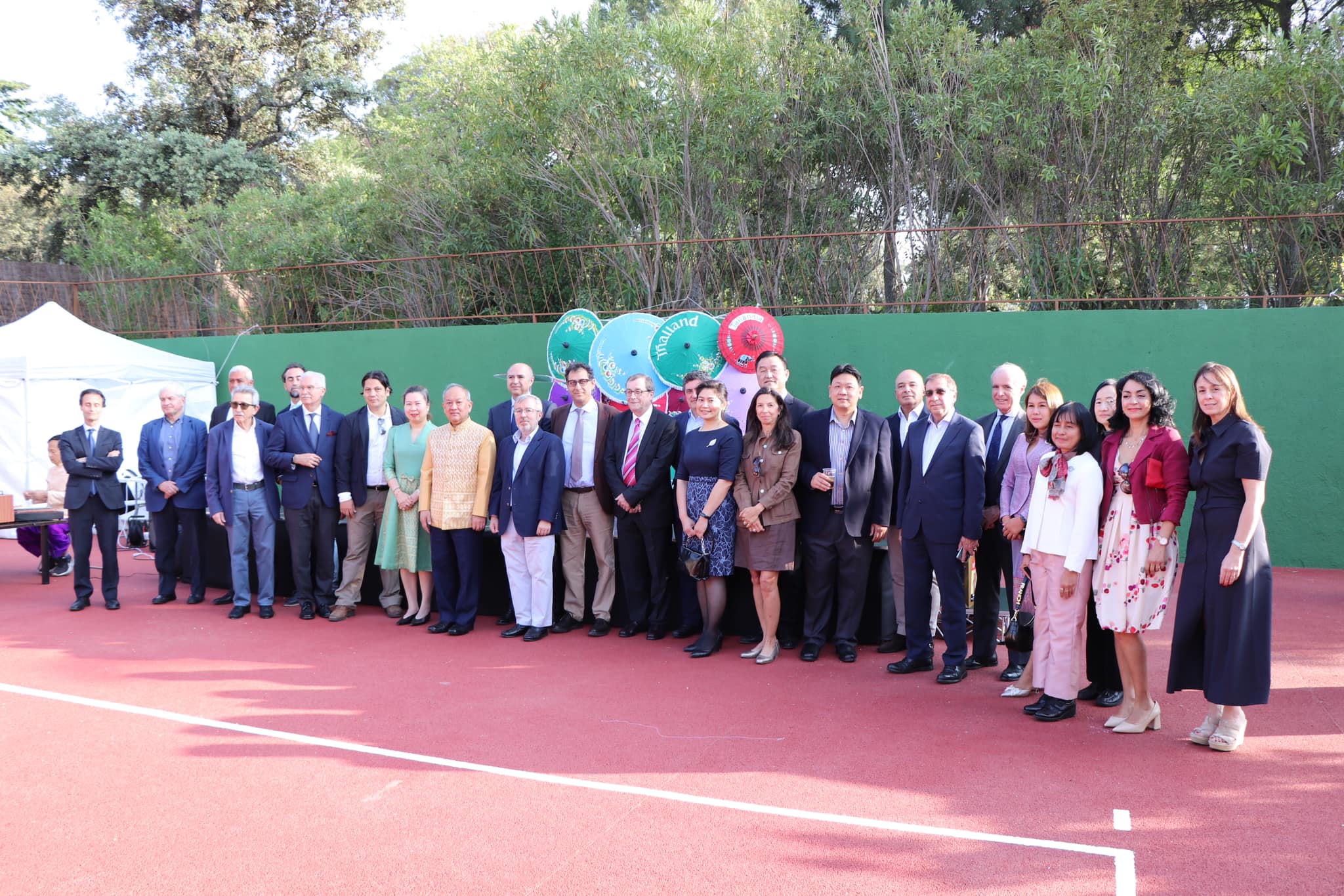 The Royal Thai Embassy in Madrid Organized Reception for 