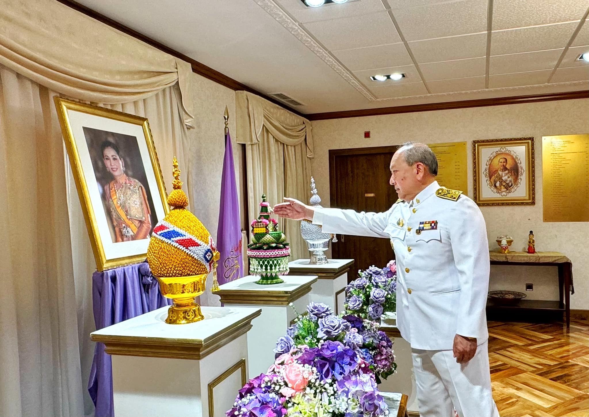 The Royal Thai Embassy in Madrid organised a ceremony to offer well ...