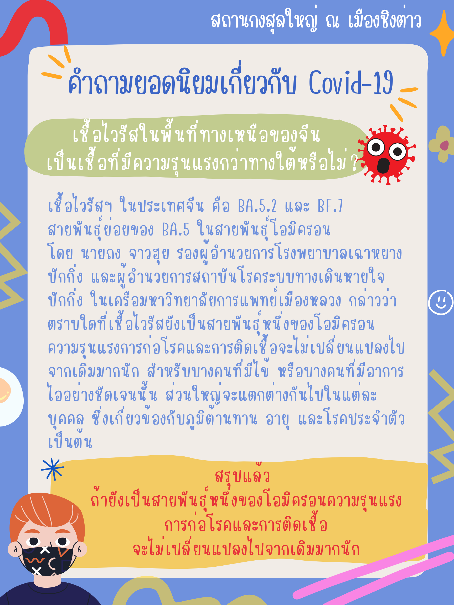 คำถามยอดนิยมเกี่ยวกับโควิด_-1