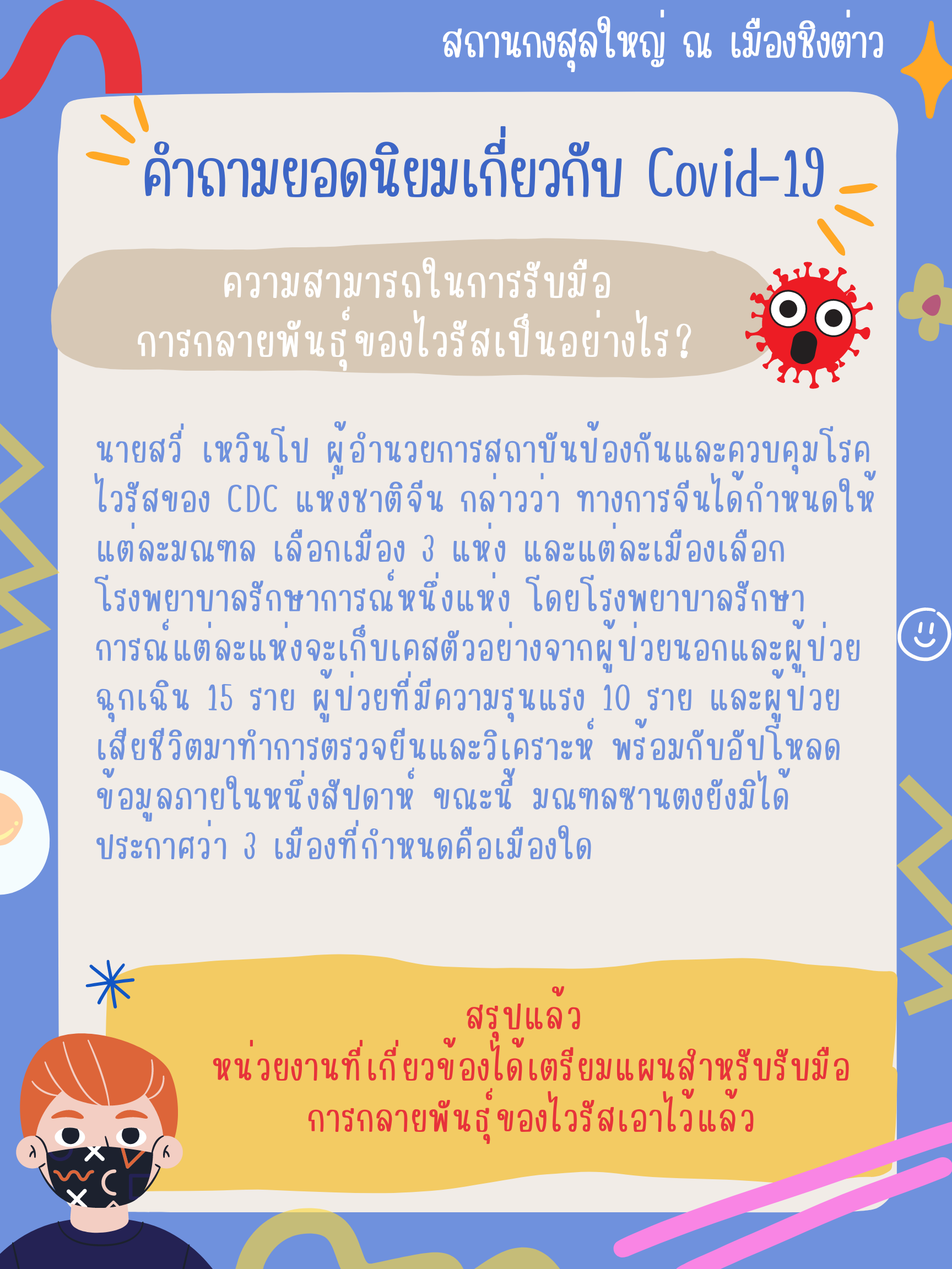 คำถามยอดนิยมเกี่ยวกับโควิด_-4