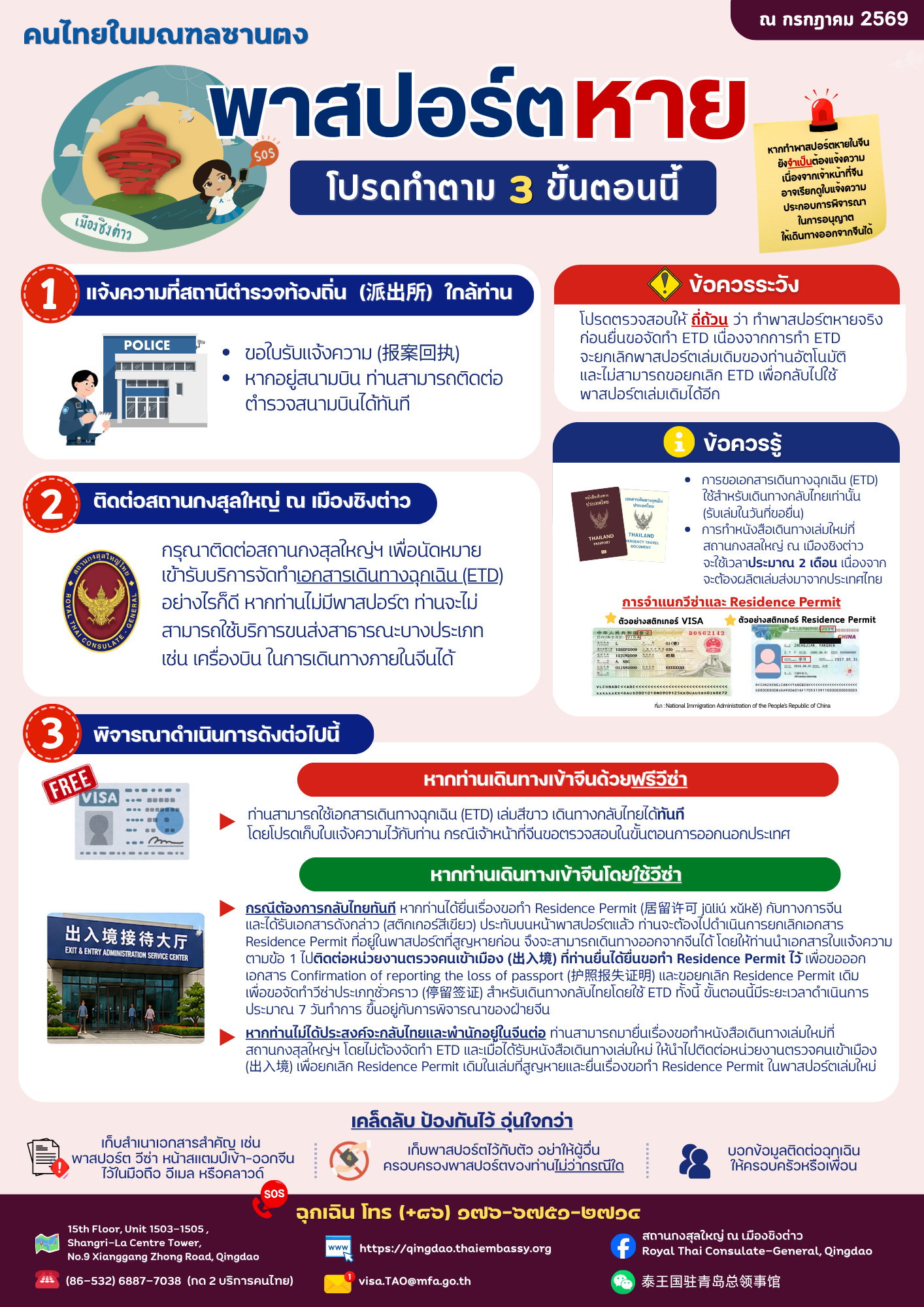 พาสปอร์ตหาย_โปรดทำตาม_3_ขั้นตอนนี้